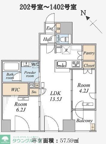 THE MAYFAIRの物件間取画像