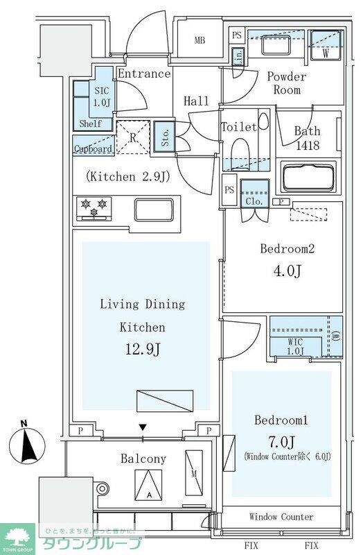 パークコート　ザ・三番町ハウスの物件間取画像