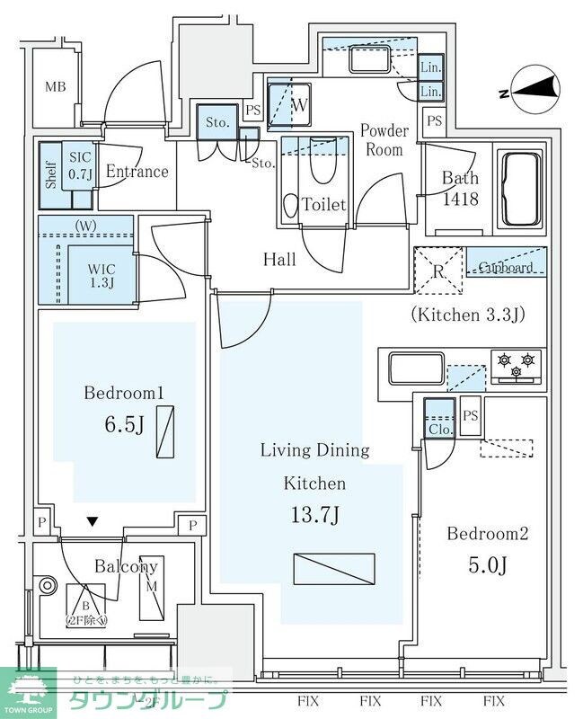 パークコート　ザ・三番町ハウスの物件間取画像