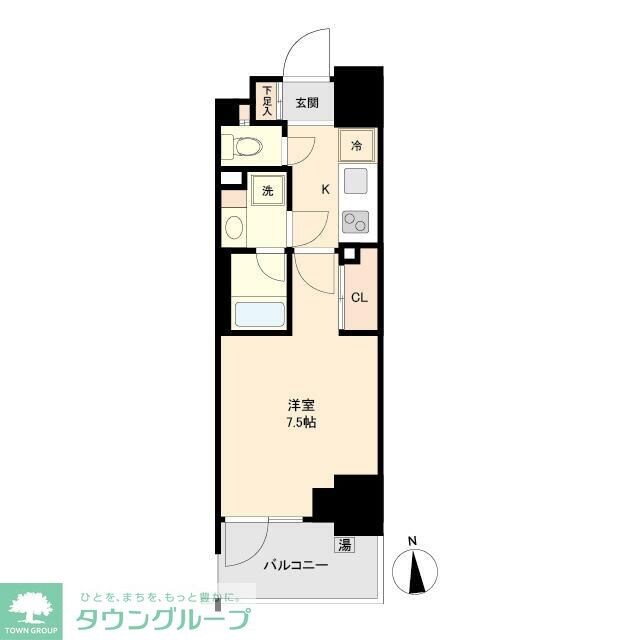 プライマル南砂の物件間取画像