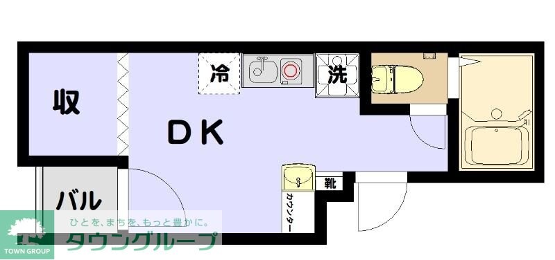 仮称・蛎殻町新築マンションの物件間取画像