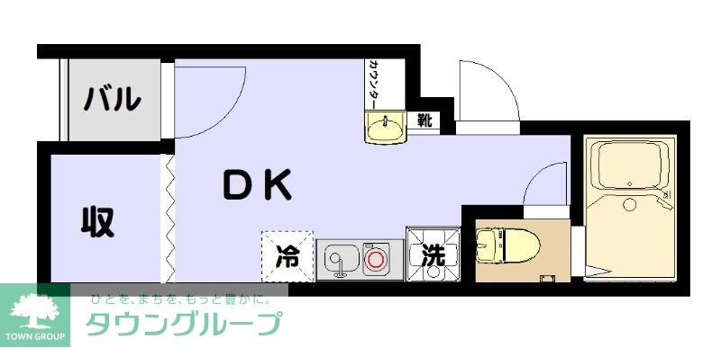 仮称・蛎殻町新築マンションの物件間取画像