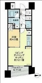 パークホームズ上野の物件間取画像