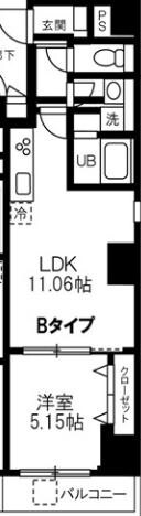 ＭＡＩＳＯＮ　Ｍ．Ｋ．の物件間取画像