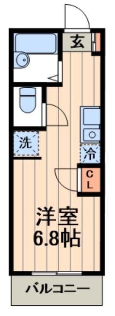 ブロッサムテラス竹ノ塚の物件間取画像