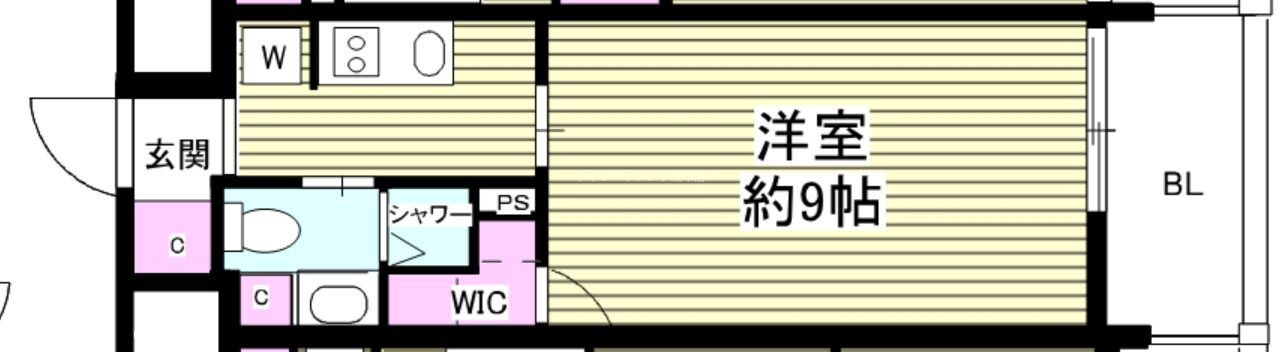 ミリアレジデンス根岸柳通りの物件間取画像