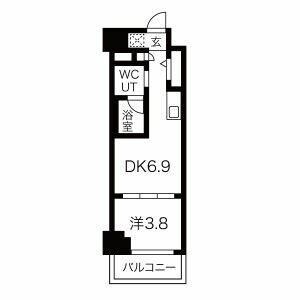 スパシエ千住大橋の物件間取画像