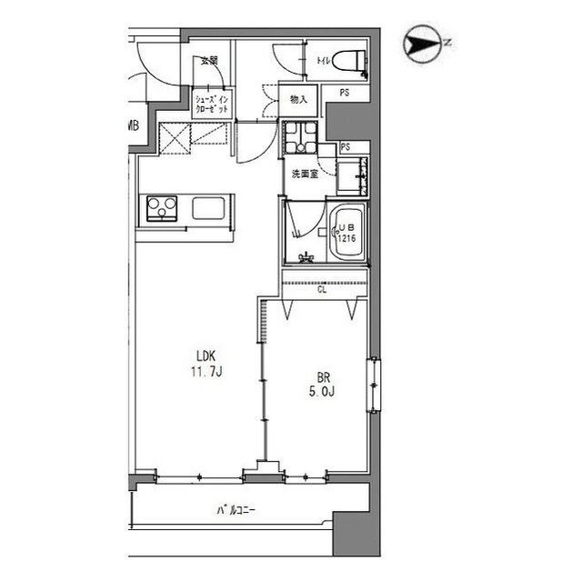 Ｌａ　Ｄｏｕｃｅｕｒ秋葉原の物件間取画像