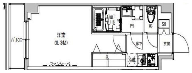 S-RESIDENCE本所吾妻橋の物件間取画像