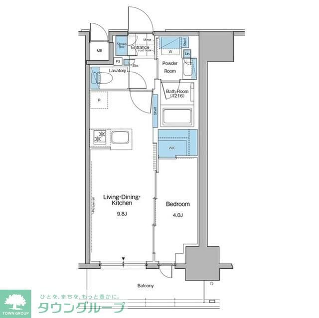 ルフォンプログレ秋葉原マークスの物件間取画像