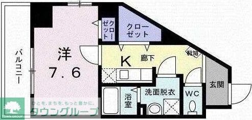 スカイハウスの物件間取画像