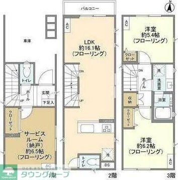 Kolet新柴又#05の物件間取画像