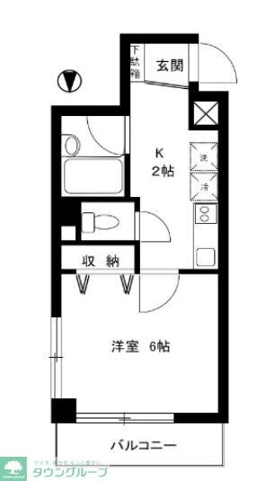 ECLUSEの物件間取画像