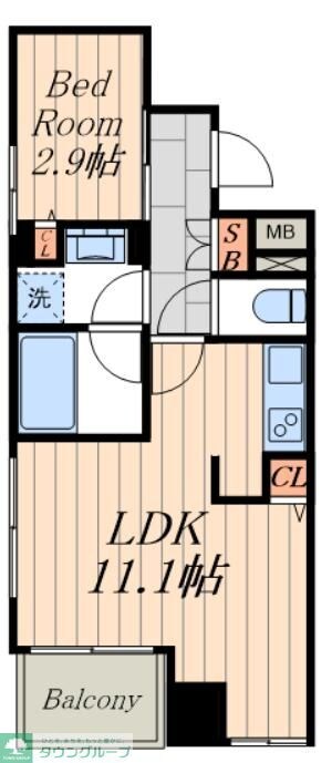 ミュプレ住吉の物件間取画像