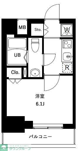 アーバンパークお花茶屋の物件間取画像