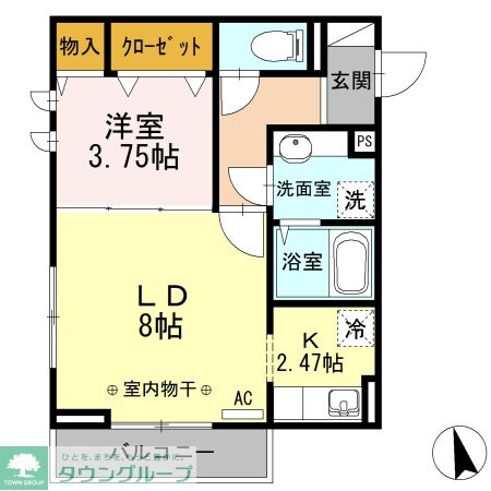 サニーヒルズ立花の物件内観写真