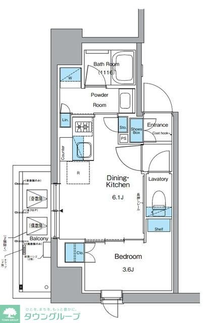 ルフォンプログレ上野御徒町の物件間取画像