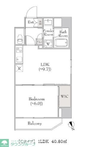 ルミークアン北上野の物件間取画像