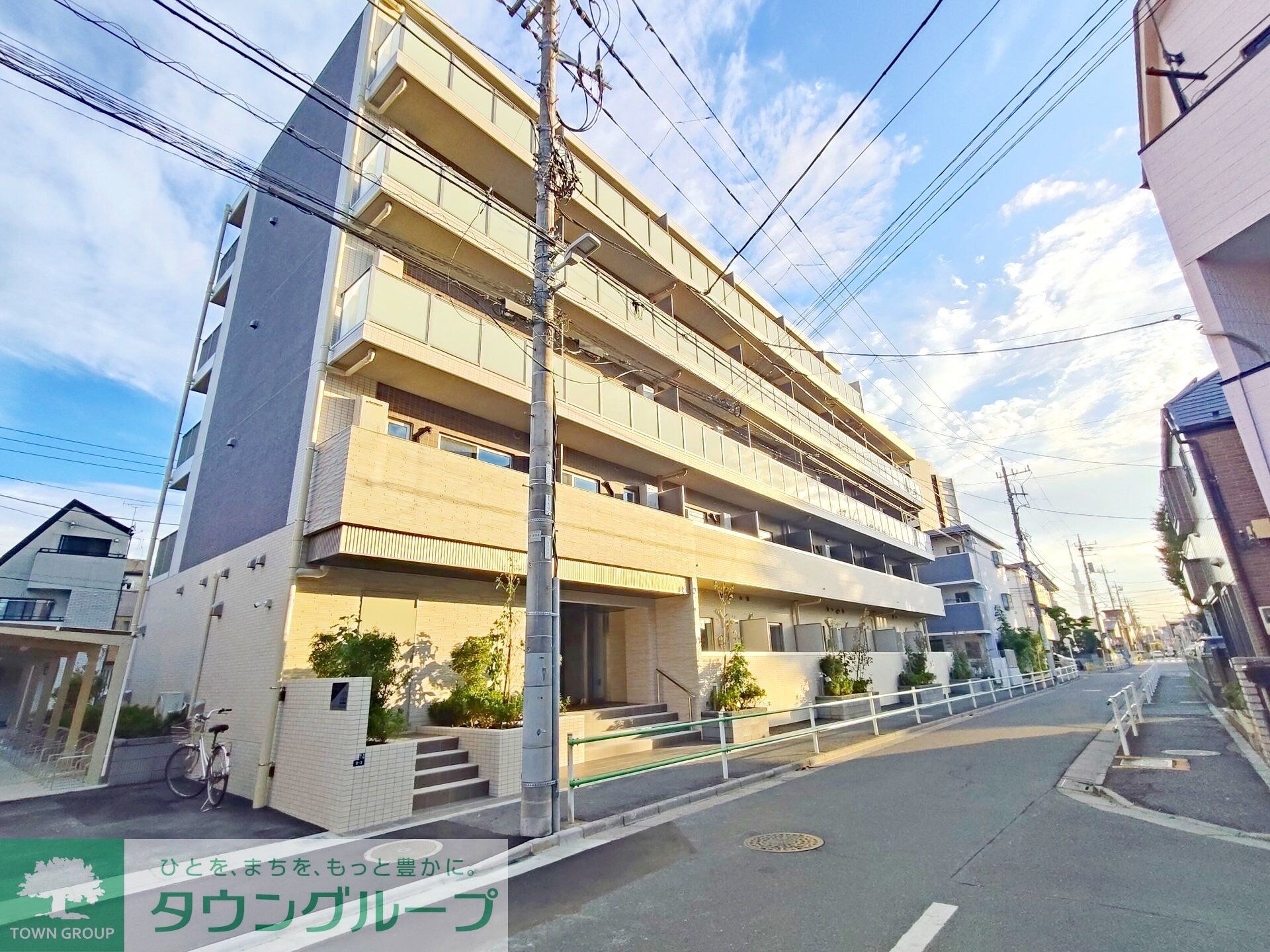 アルファコートお花茶屋２の物件外観写真