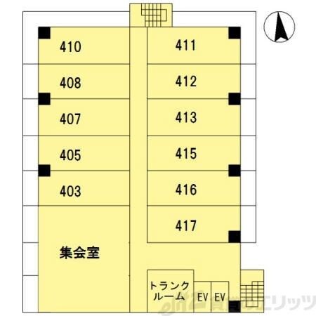 グランセジュール江坂　住居の物件内観写真