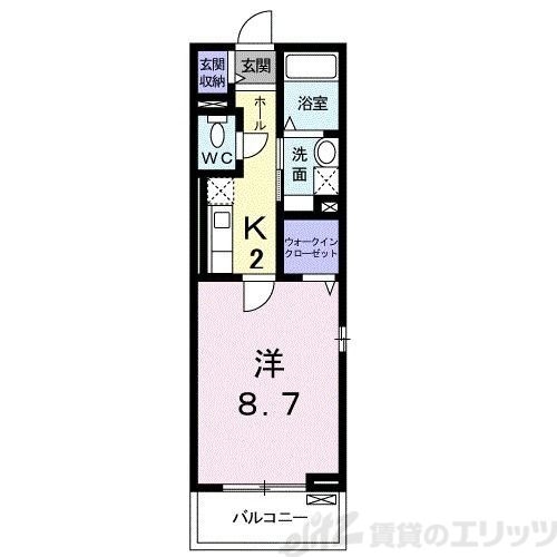 プレジェーネ一津屋の物件間取画像