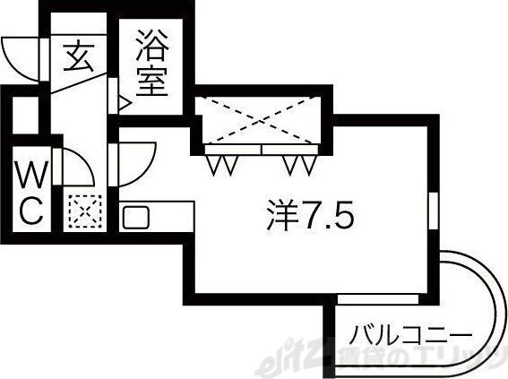 カルム香川の物件間取画像