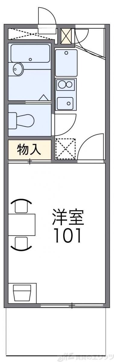 レオパレスグラン　ビュイッソンの物件間取画像