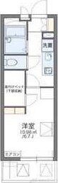 レオパレスクロスロード岸部の物件間取画像