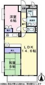 サンカルチャーの物件間取画像