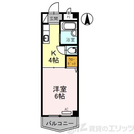 グリーンハイツの物件間取画像