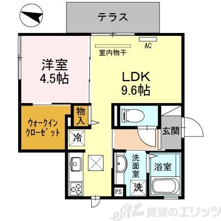 ラフィネの物件間取画像