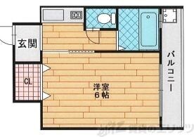 北園ハイツの物件間取画像