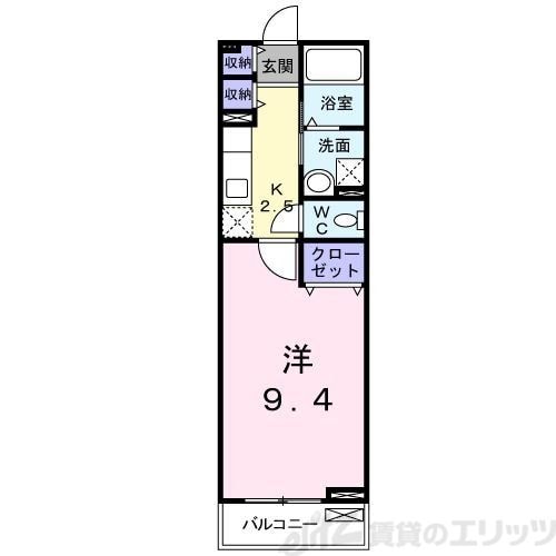 グレイス・メゾンＲの物件間取画像