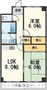 ラウレール・ヒラタの物件間取画像