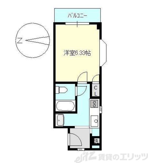 パレットマンションの物件間取画像