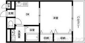 アンプルール EMAの物件間取画像