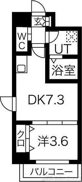 アリビオ千里豊津の物件間取画像