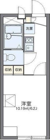 レオパレスアシスト06の物件間取画像