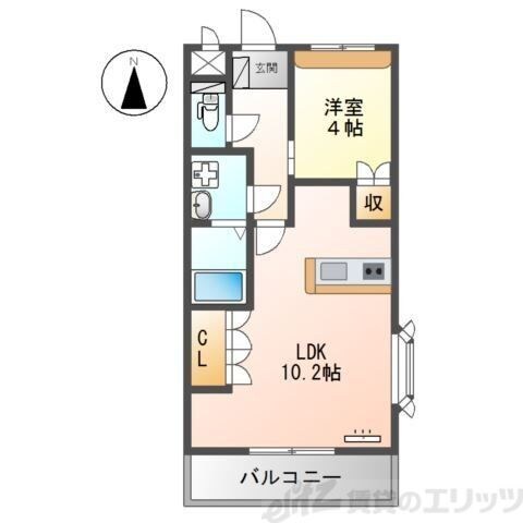 ファインスクエアの物件間取画像