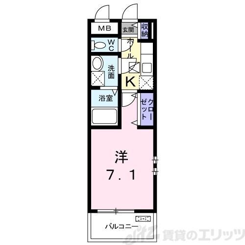 テルべキートスの物件間取画像