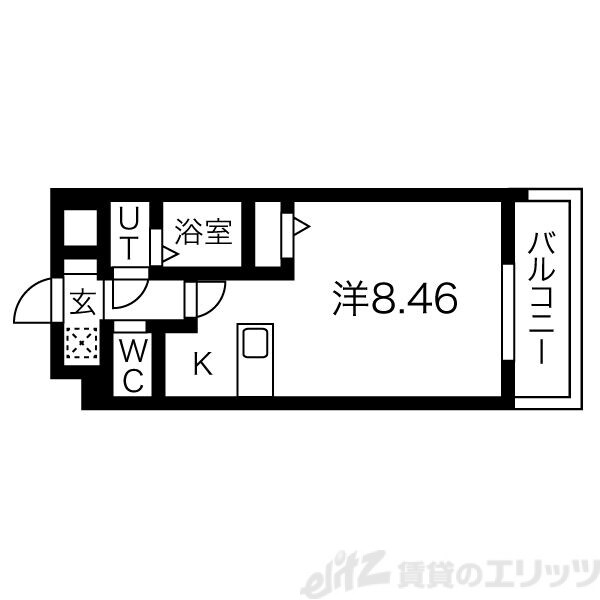 ロイス南茨木の物件間取画像