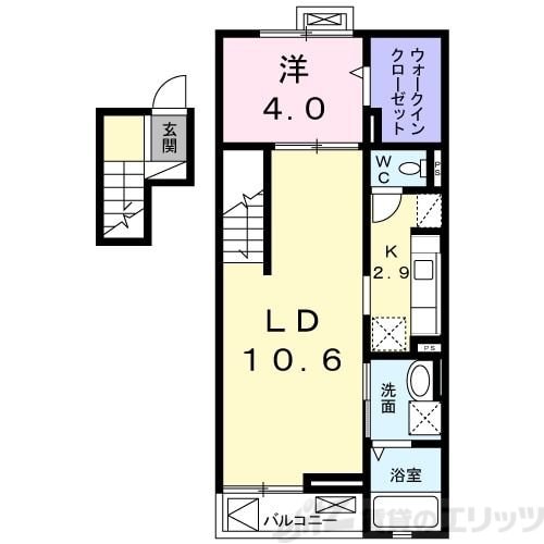 ライルIIの物件間取画像