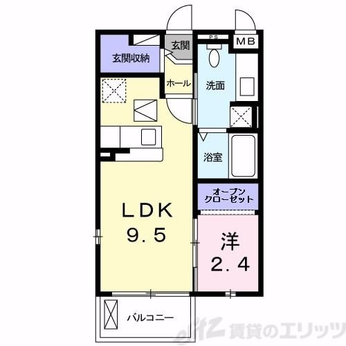 マーヴェラス　コートの物件間取画像