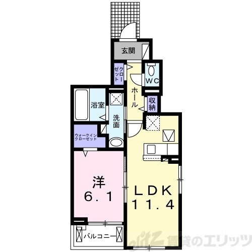 アヴニールの物件間取画像