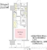 アーバネックス江坂広芝の物件間取画像