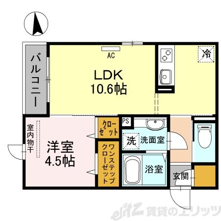 ブライトテラスの物件間取画像