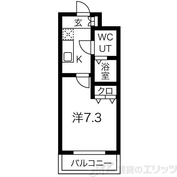 アリビオ千里豊津の物件間取画像