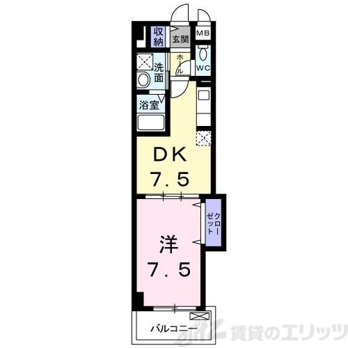 Ｈｅｉ　Ｓｔａｄｔの物件間取画像