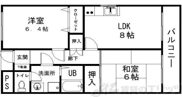 パストラル千里丘の物件間取画像