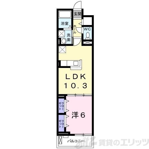 トゥジーテの物件間取画像